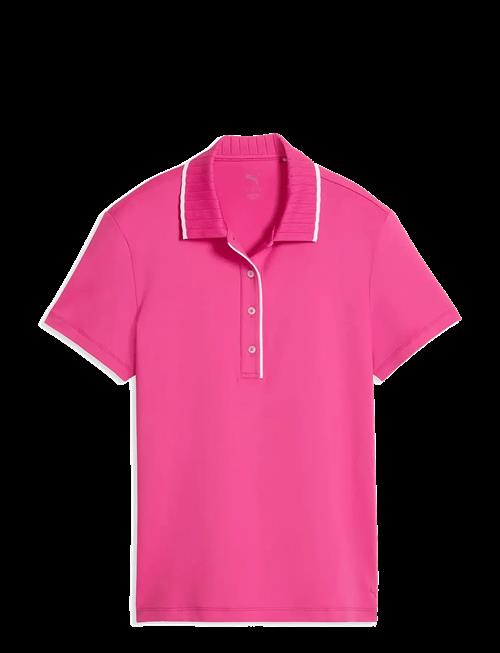 PUMA Golf | W Cloudspun Bridges Ss Polo | L