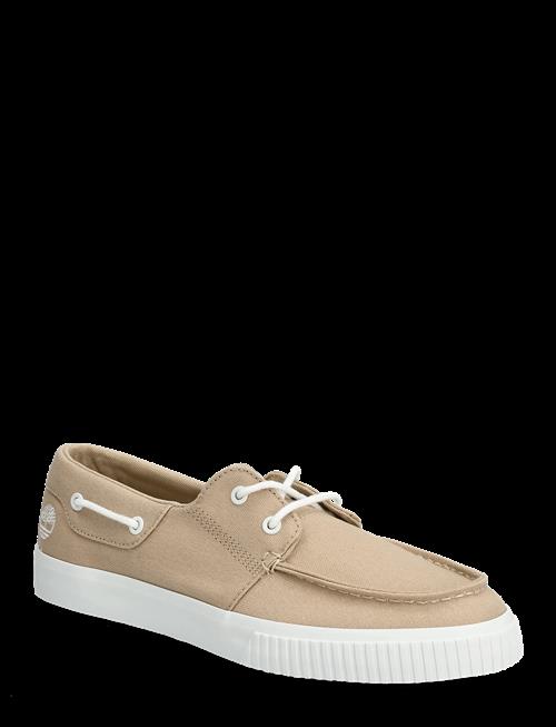 Timberland | Mylo Bay Low Lace Up Sneaker Light Beige Canvas | 40