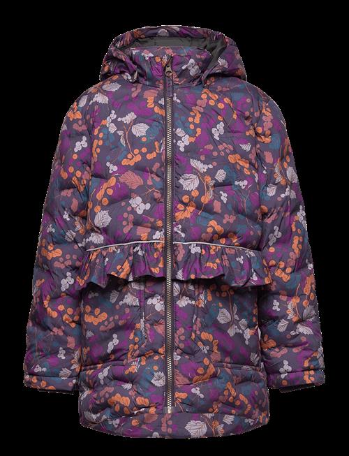 mikk-line | Long Puffer Jacket Aop Rec. | 98