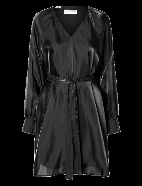 Selected | Slfarina Ls Short V-Neck Dress B | 34