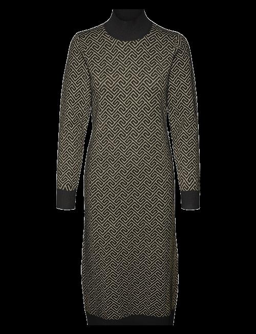 Vero Moda | Vmaria Art Ls High-Neck Calf Dress Ga | XS
