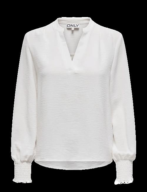 ONLY Carmakoma | Carmetta L/S V-Neck Top Wvn Noos | 46