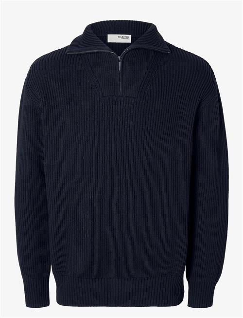 Selected | Slhdry Ls Knit Relaxed Half Zip | XL