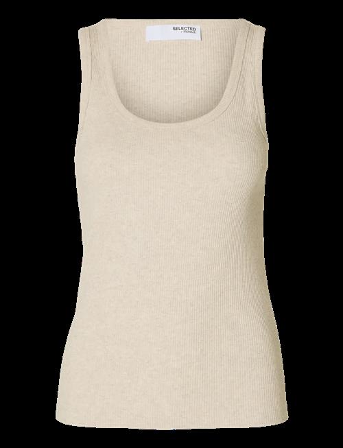 Selected | Slwanna U-Neck Tank Top Noos | L