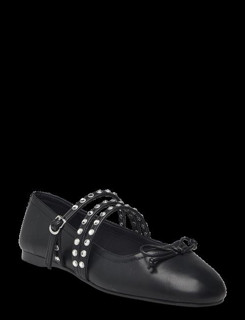 Mango | Studded Ballet Flats With Straps | 37