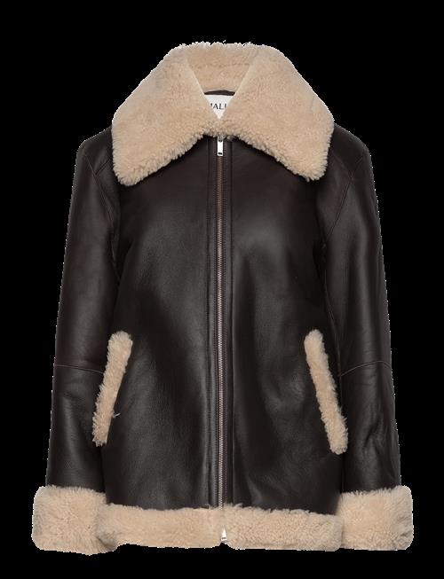 Malina | Alisson Oversized Shearling Jacket | L