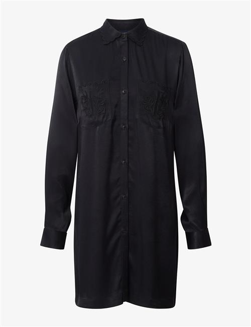 Lexington Clothing | Isabel Embroidered Satin Dress | S
