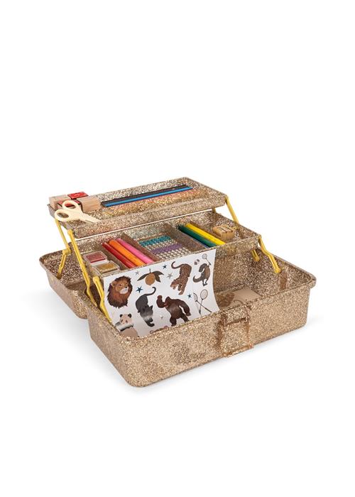 Konges Sløjd Creative Art Caddy Tiger  Tiger-ONE SIZE  Brun  One Size  Drenge, Piger