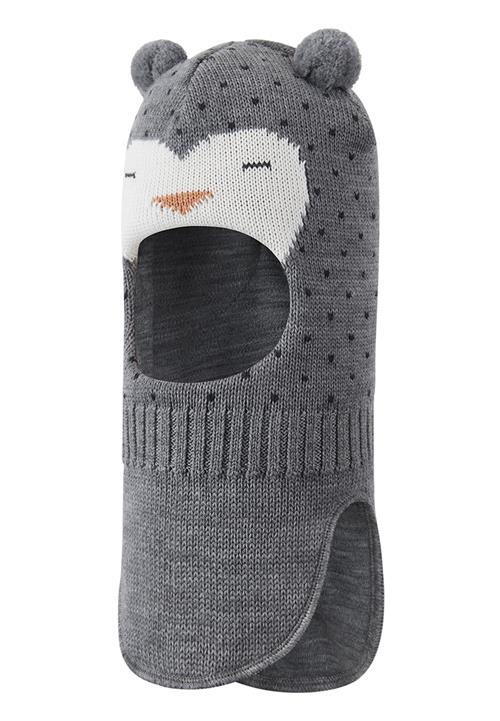 Reima Ilmeet Balaclava Melange Grey Melange Grey 54 cm  Grå  54 cm  Drenge, Piger
