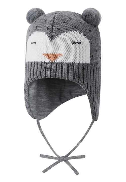 Reima Ilmein Beanie Melange Grey Melange Grey 52 cm  Grå  52 cm  Drenge, Piger