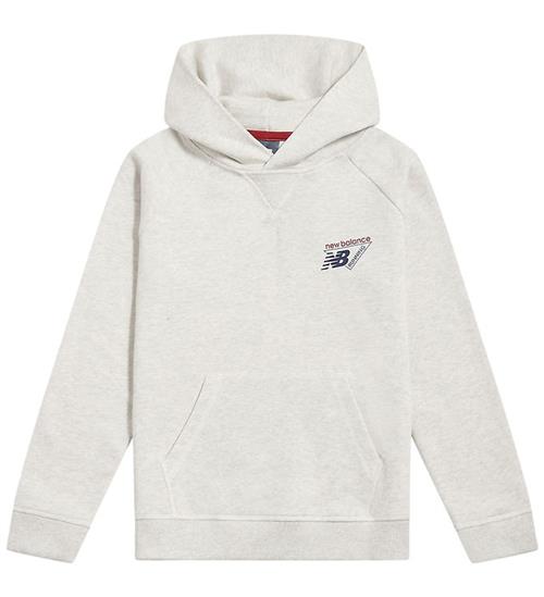 New Balance Hættetrøje - Ash Heather