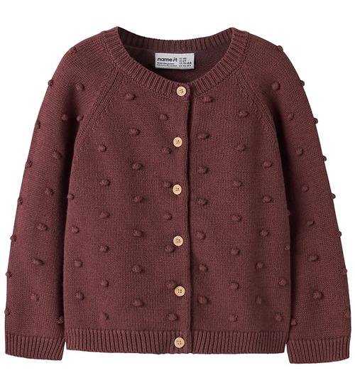 Name It Cardigan - Strik - NmfNasha - Wild Ginger
