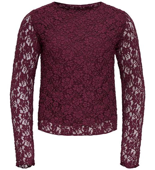Kids Only Bluse - KogLeika - Lace - Noos - Fig