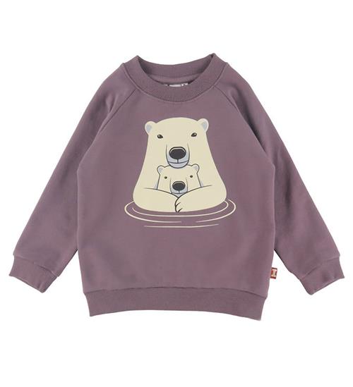 DYR-Cph Sweatshirt - DyrBellow - Grey Plum Isbjoernemor