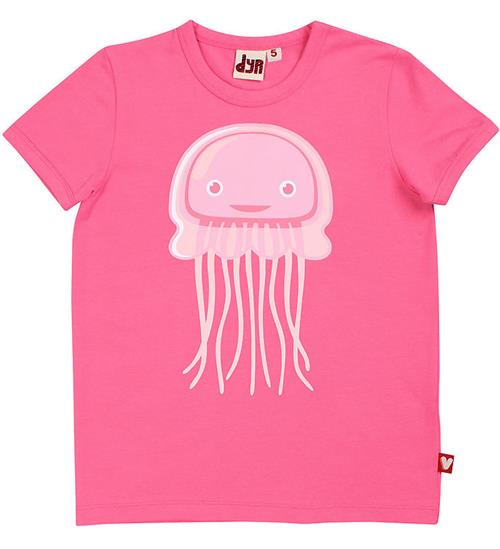 DYR-Cph T-shirt - DyrGrowl - Bright Pink Vandmand