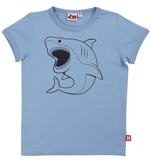 DYR-Cph T-shirt - DyrHide - Porcelaine Outline Hvidhaj