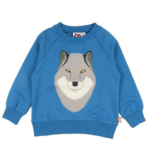 DYR-Cph Sweatshirt - DYRBellow - Dusty Blue Ulv