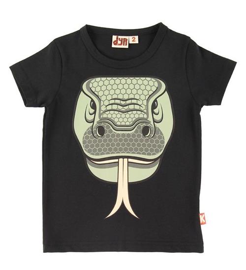DYR-Cph T-shirt - Growl - Sort m. Komodovaran