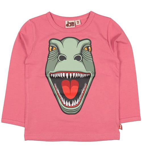 DYR-Cph Bluse - Roar T - Lyserød m. Dinosaurus