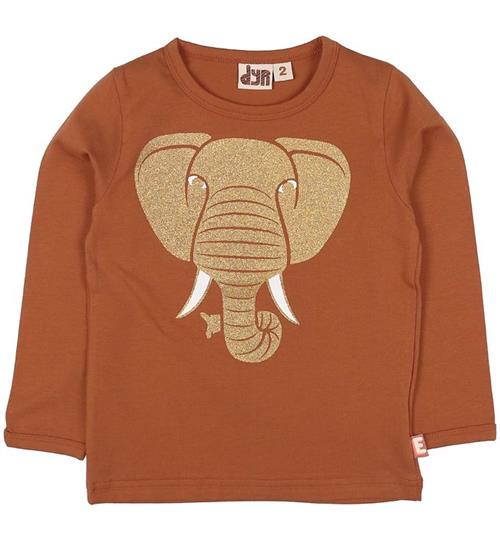 DYR-Cph Bluse - Roar T - Rust m. Elefant
