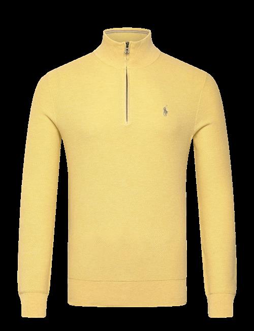 Polo Ralph Lauren | Mesh-Knit Cotton Quarter-Zip Sweater | M