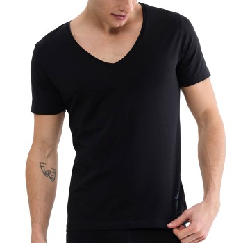 Sloggi SLG Base V-Neck Sort bomuld Small Herre