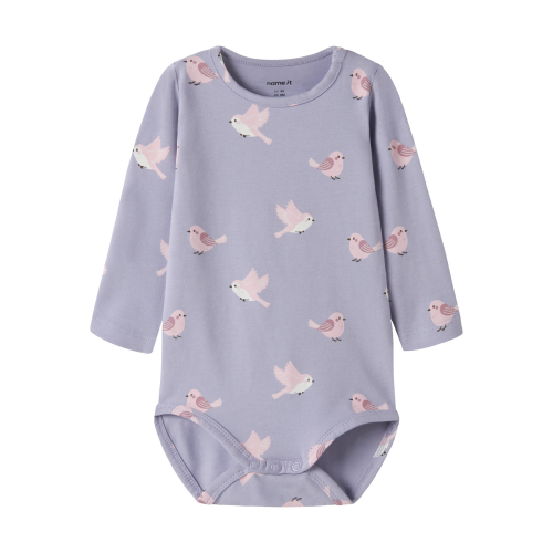 NAME IT Body Vandora Heirloom Lilac Birds