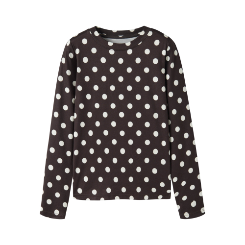 NAME IT Bluse Nakuks Chocolate Plum