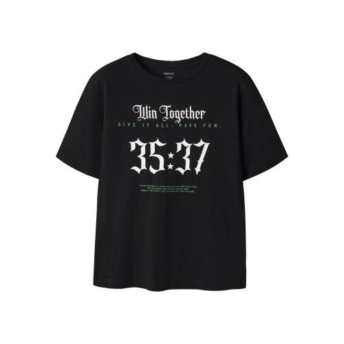 NAME IT T-shirt Nilo Black Beauty