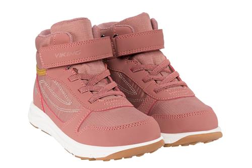 Viking Hovet Mid WP 1V Overgangssko  Pink 33 EU  Lyserød  33 EU  Piger