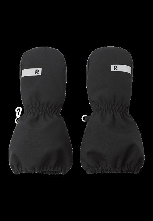 Reima Moffen Vævede Vanter Black  Black 4-6 Y  Sort  4-6 år  Drenge, Piger