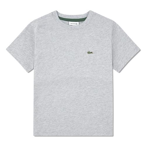 Lacoste T-shirt Argent Chine Heather  Argent Chine Heather 128 cm  Grå  128 cm  Drenge