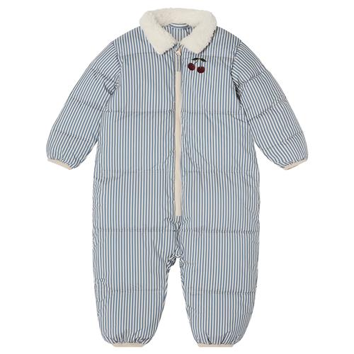 Kuling Luzern Puffer-overalls Thin Stripe  Thin Stripe-68 cm  Blå  68 cm  Drenge, Piger