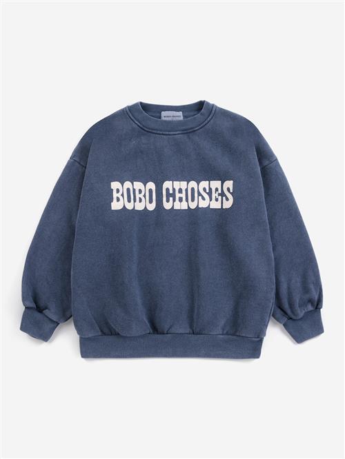 Bobo Choses Hættetrøje Midnight Blue  Midnight Blue 6-7 Y  Blå  6-7 år  Drenge