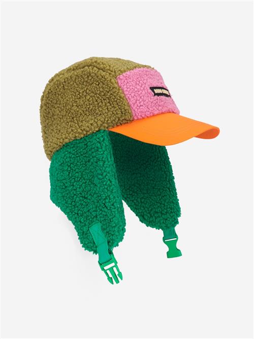 Bobo Choses Chapka Af Fåreskind Green  Green 52 cm  Grøn  52 cm  Piger