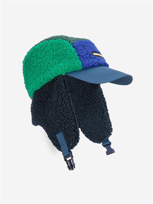 Bobo Choses Chapka Af Fåreskind Navy Blue  Navy Blue 52 cm  Marineblå  52 cm  Drenge