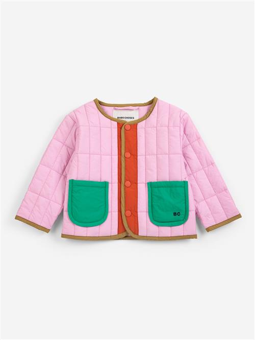 Bobo Choses Let, Polstret Jakke Pink  Pink 1 Y  Lyserød  1 år  Drenge, Piger