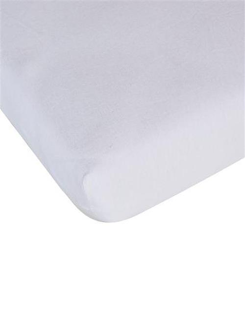 Quax Fitted Sheet  60/70 *120 Cm White One Size  Hvid  One Size  Drenge, Piger