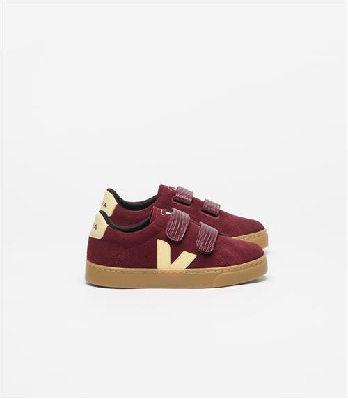 Veja Small Esplar Suede Amarante Sun Amarante Sun-32  Rød  32 EU  Drenge, Piger