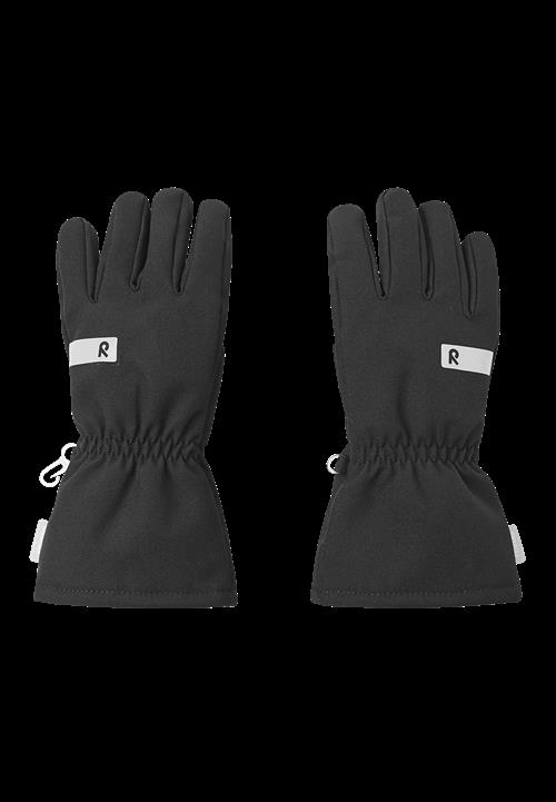 Reima Milne Gloves (Woven) Black Black 4-6 Y  Sort  4-6 år  Drenge, Piger