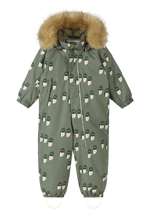 Reima Lappi Reimatec Winter Coverall Greyish Green Greyish Green 98 cm  Grøn  98 cm  Drenge, Piger