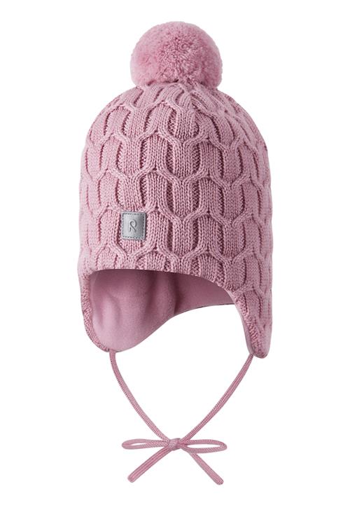 Reima Nunavut Beanie Grey Pink Grey Pink 48 cm  Lyserød  48 cm  Drenge, Piger