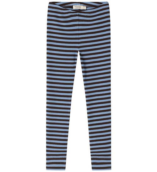 MarMar Leggings - Modal/Rib - Blue Heaven Stripe
