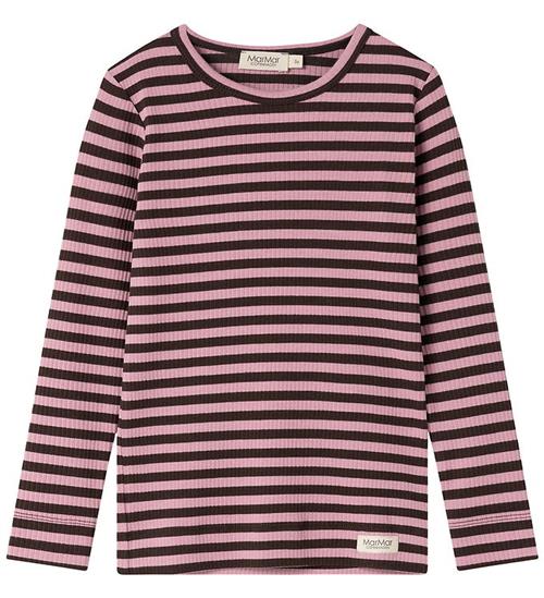 MarMar Bluse - Modal/Rib - Heather Stripe