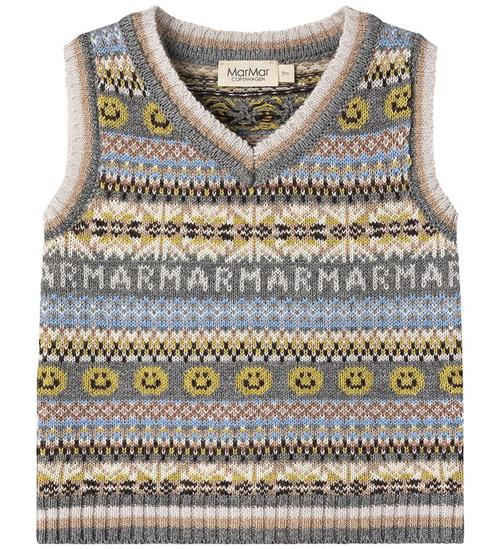 MarMar Vest - Uld/Bomuld - Taj B - Fair Isle