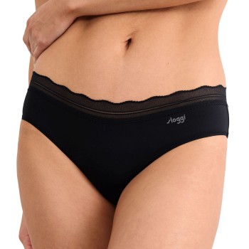 Sloggi Trusser 2P GO Blush Hipster Sort polyamid X-Large Dame