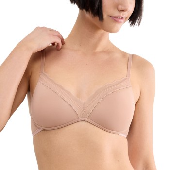 Sloggi BH GO Blush Push Up Bra Beige Small Dame