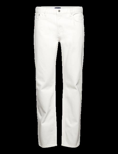 Gant | White Straight Jeans | 36 x 36