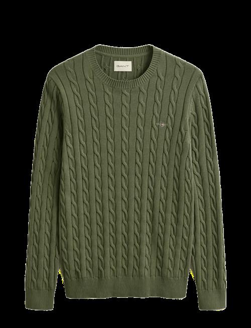 Gant | Classic Cable Knit Sweater | XXL