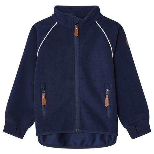 Kuling Livigno Vindfleece-jakke Navy  92 cm  Marineblå  92 cm  Drenge, Piger
